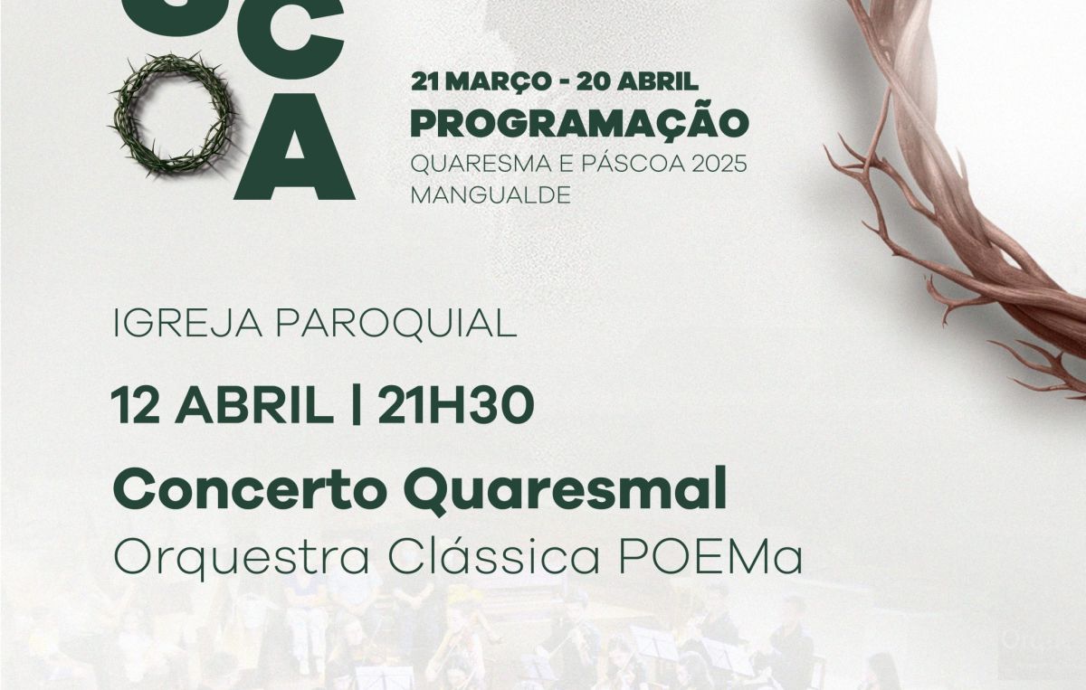 Concerto da Orquestra Clássica POEMa em Mangualde