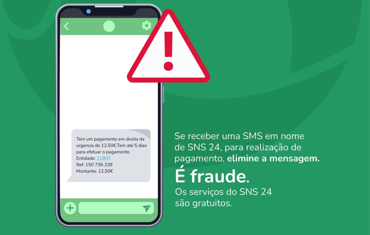 SNS alerta para mensagens fraudulentas em nome da Linha SNS 24