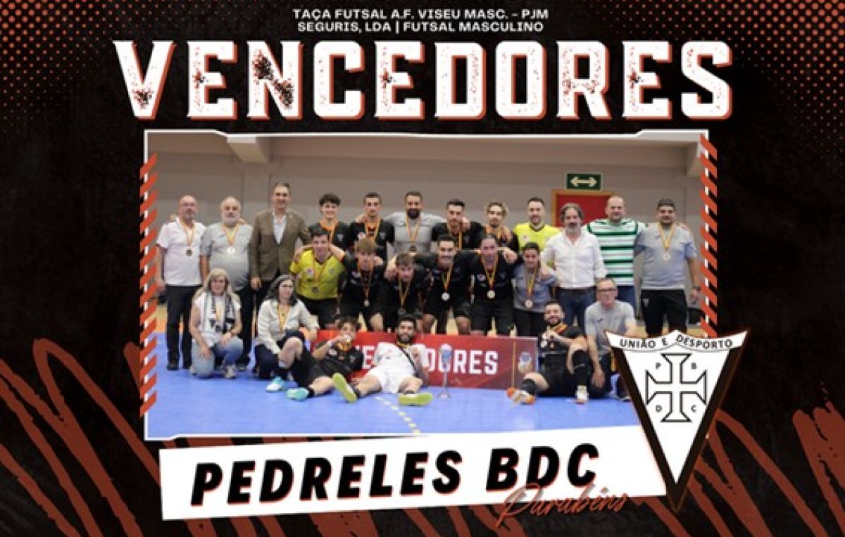 Pedreles BDC conquista a Taça Distrital PJM Seguris