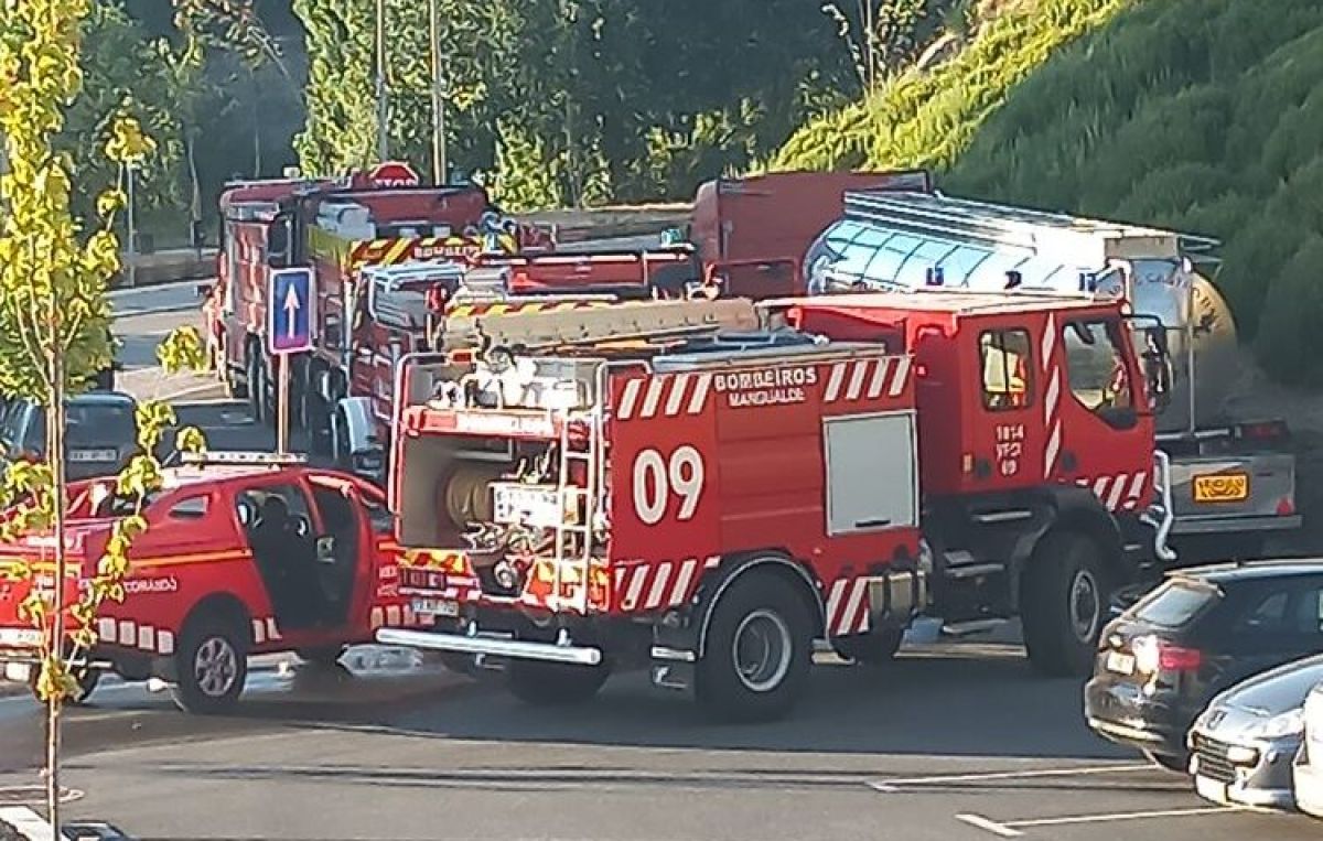 Bombeiros de Mangualde integram grupo de combate ao incêndio de Arouca