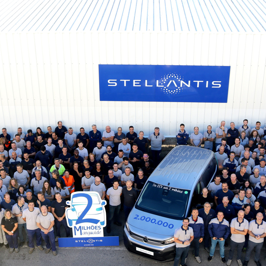 Fábrica da Stellantis em Mangualde atinge marco histórico de dois milhões de veículos produzidos